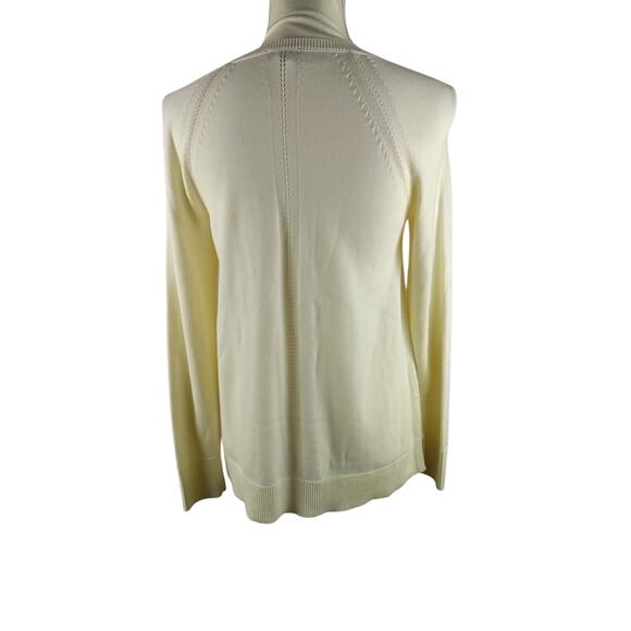 Talbot's Women's White Cream Sweater Lightweight Size S Petite - Picture 8 of 8